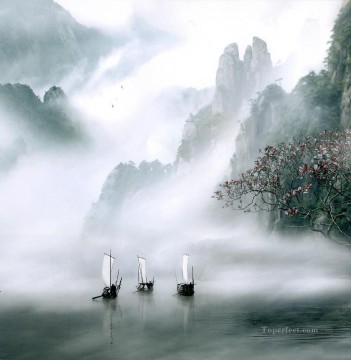 fotografía realista 03 paisajes chinos Pinturas al óleo